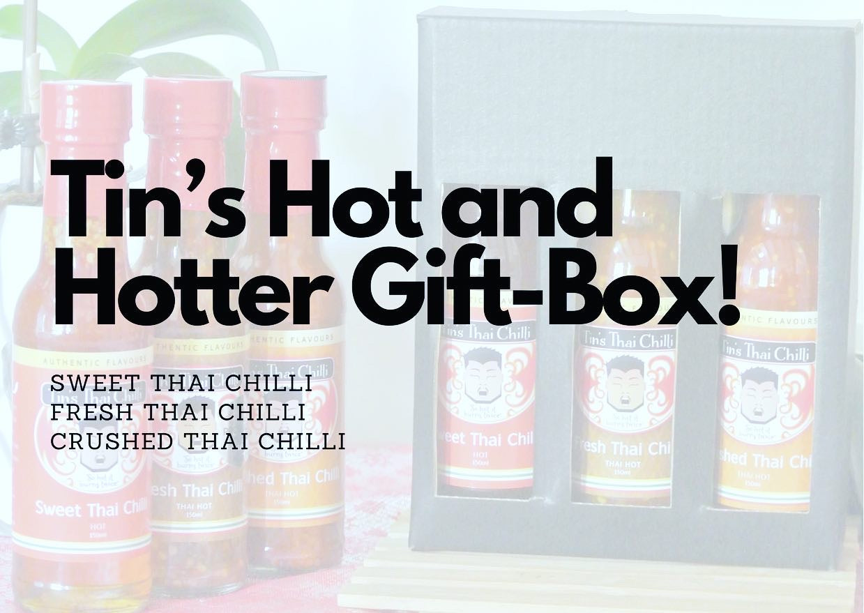 Tin’s Hot and Hotter Gift-Box! (3 Pack 150ml)