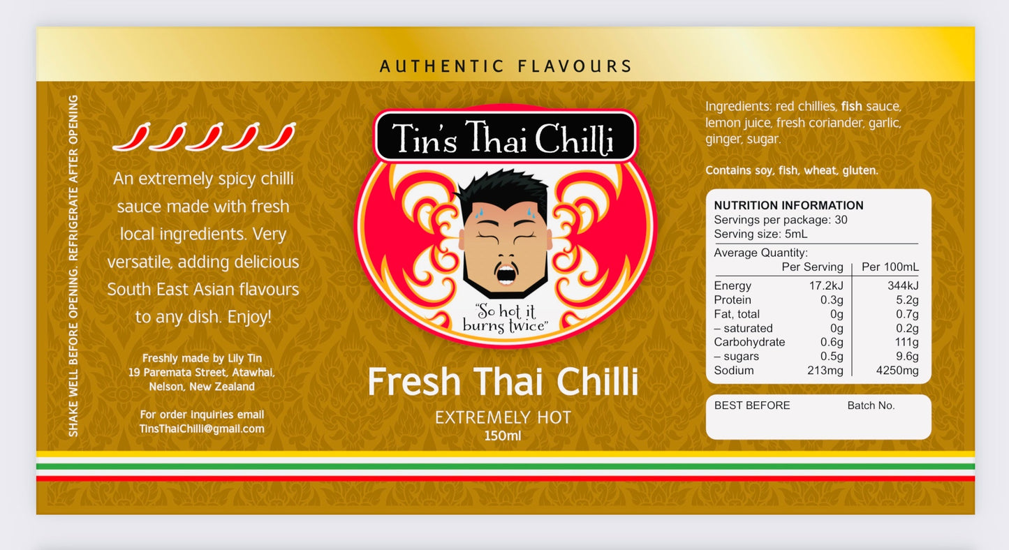 Fresh Thai Chilli (150ml)